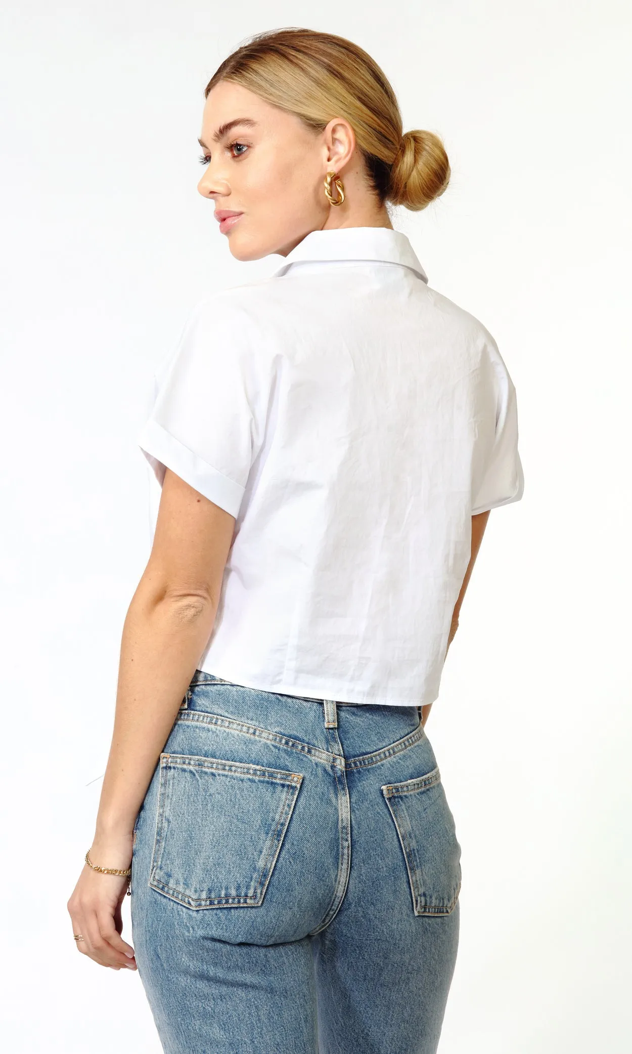 RACHEL TIE FRONT SHIRT