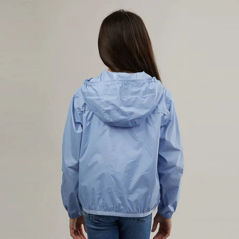 Sam Full Zip Packable Jacket (Powder Blue)