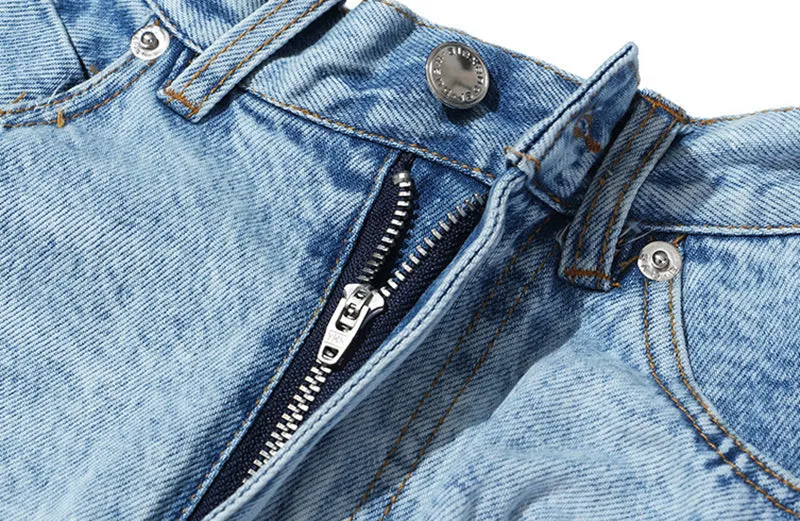 Sculpt Ruffle High Waist Jeans