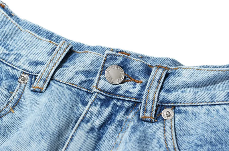 Sculpt Ruffle High Waist Jeans