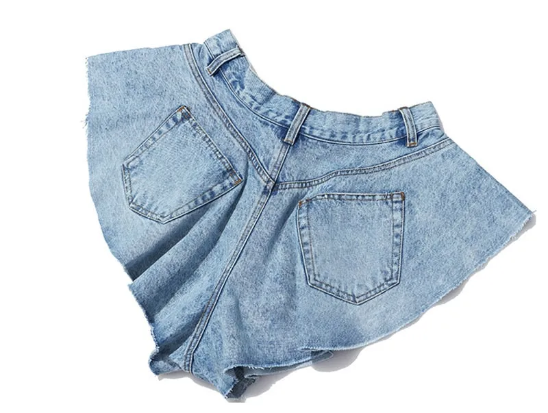 Sculpt Ruffle High Waist Jeans