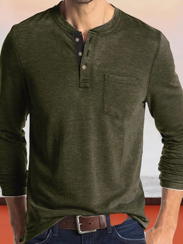 Soft Button Up T-Shirt