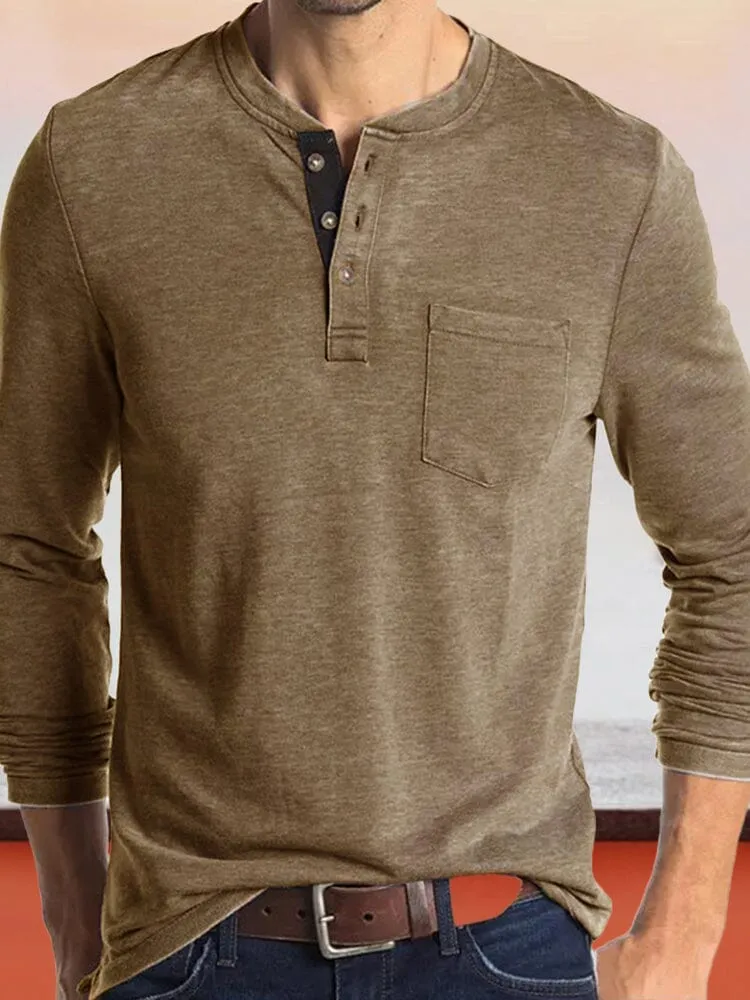 Soft Button Up T-Shirt