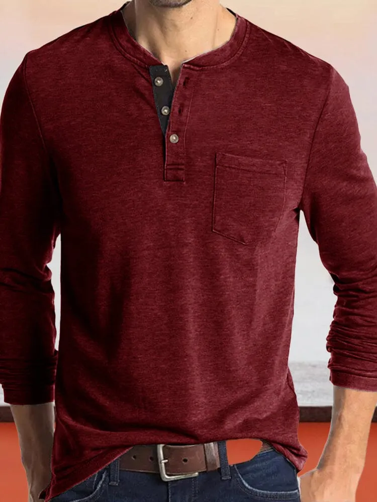 Soft Button Up T-Shirt