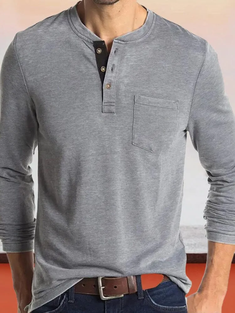 Soft Button Up T-Shirt