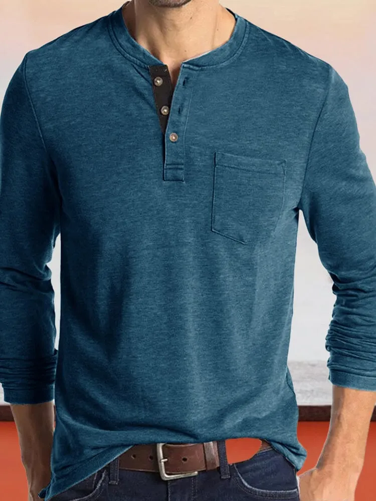 Soft Button Up T-Shirt
