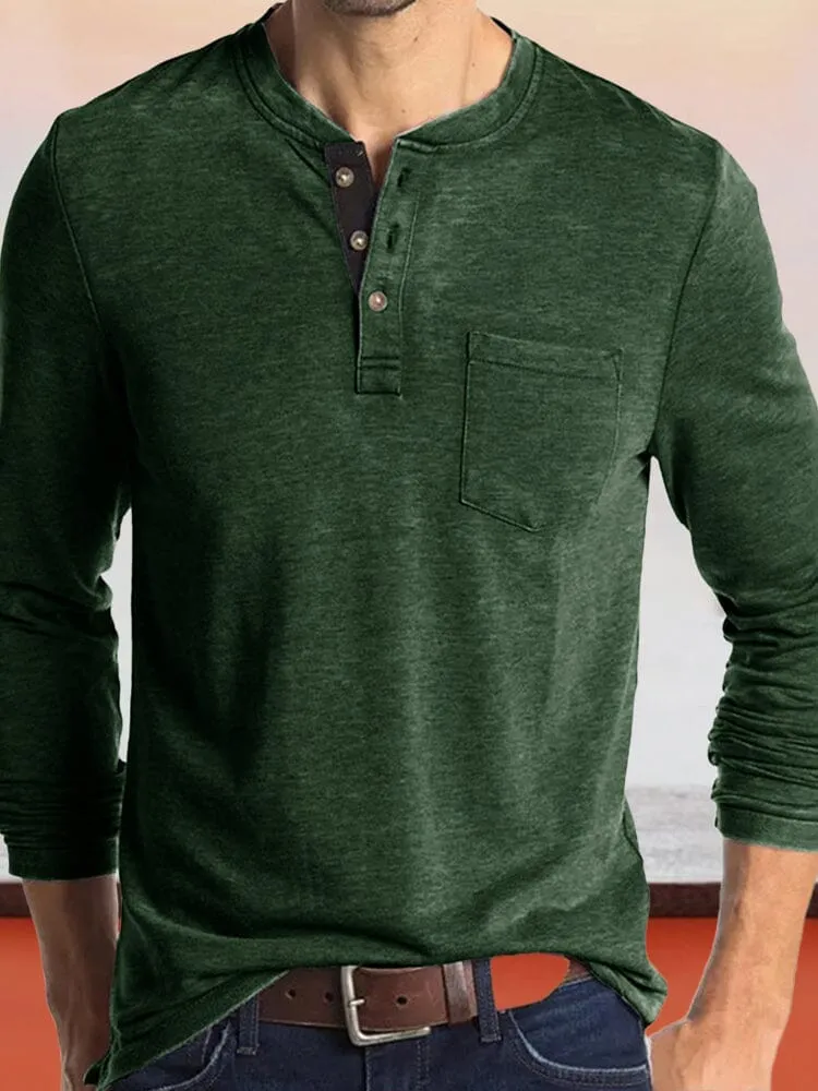 Soft Button Up T-Shirt