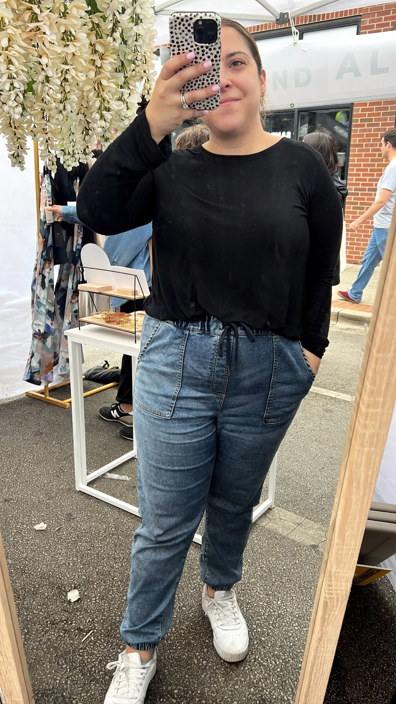 Soft Denim Joggers