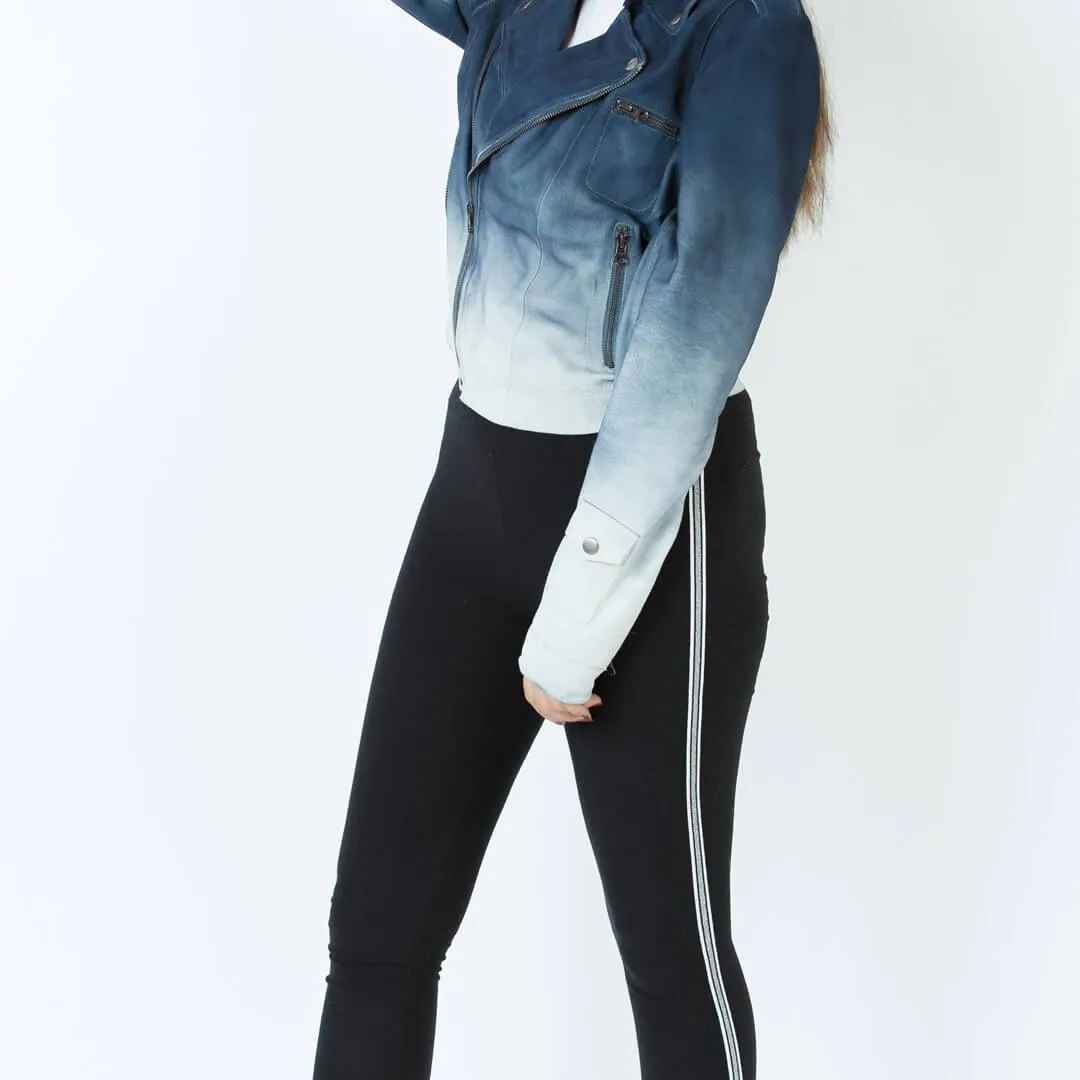 Suede Leather Jacket Women
