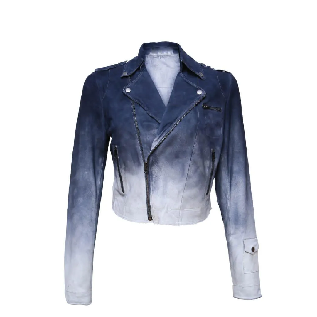 Suede Leather Jacket Women