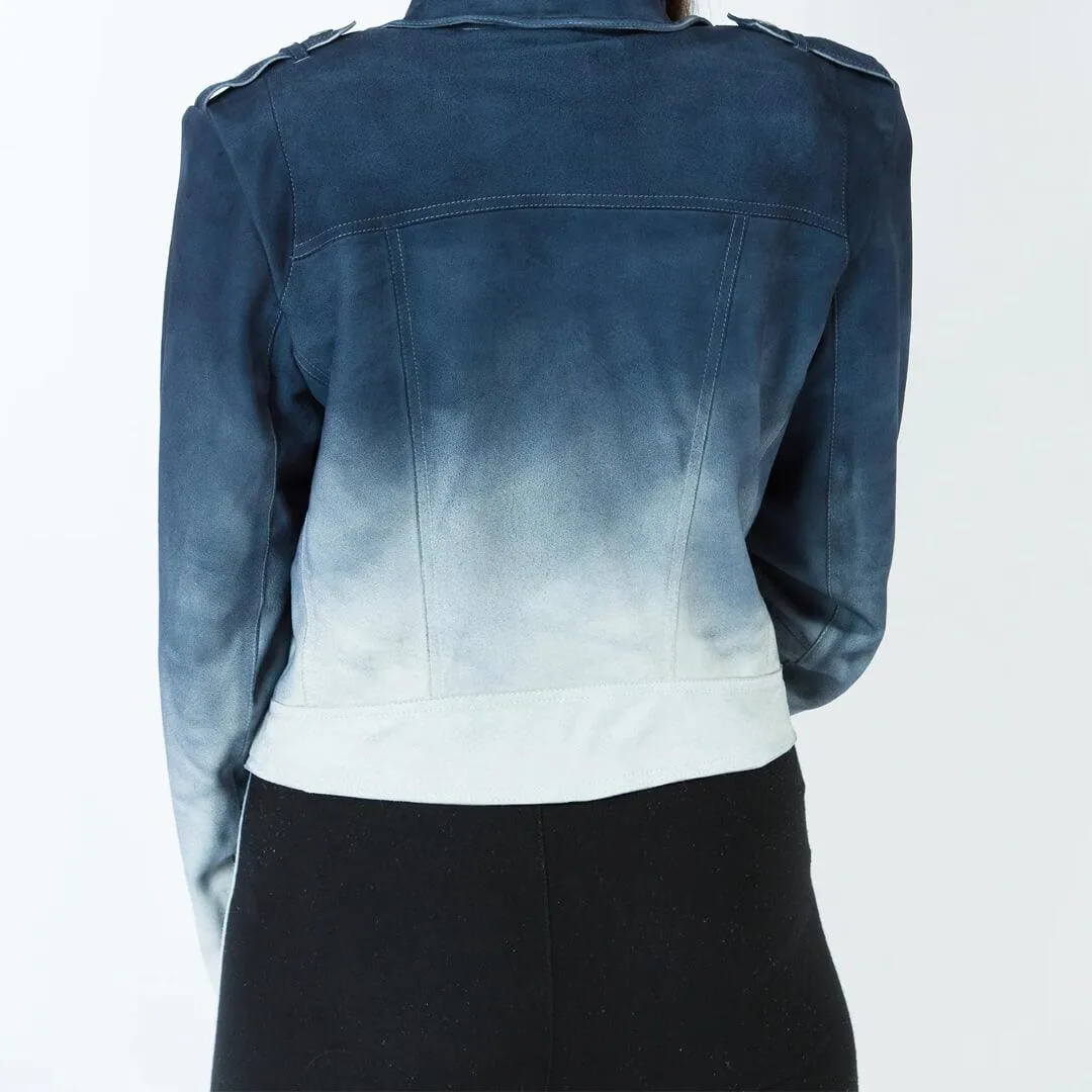 Suede Leather Jacket Women