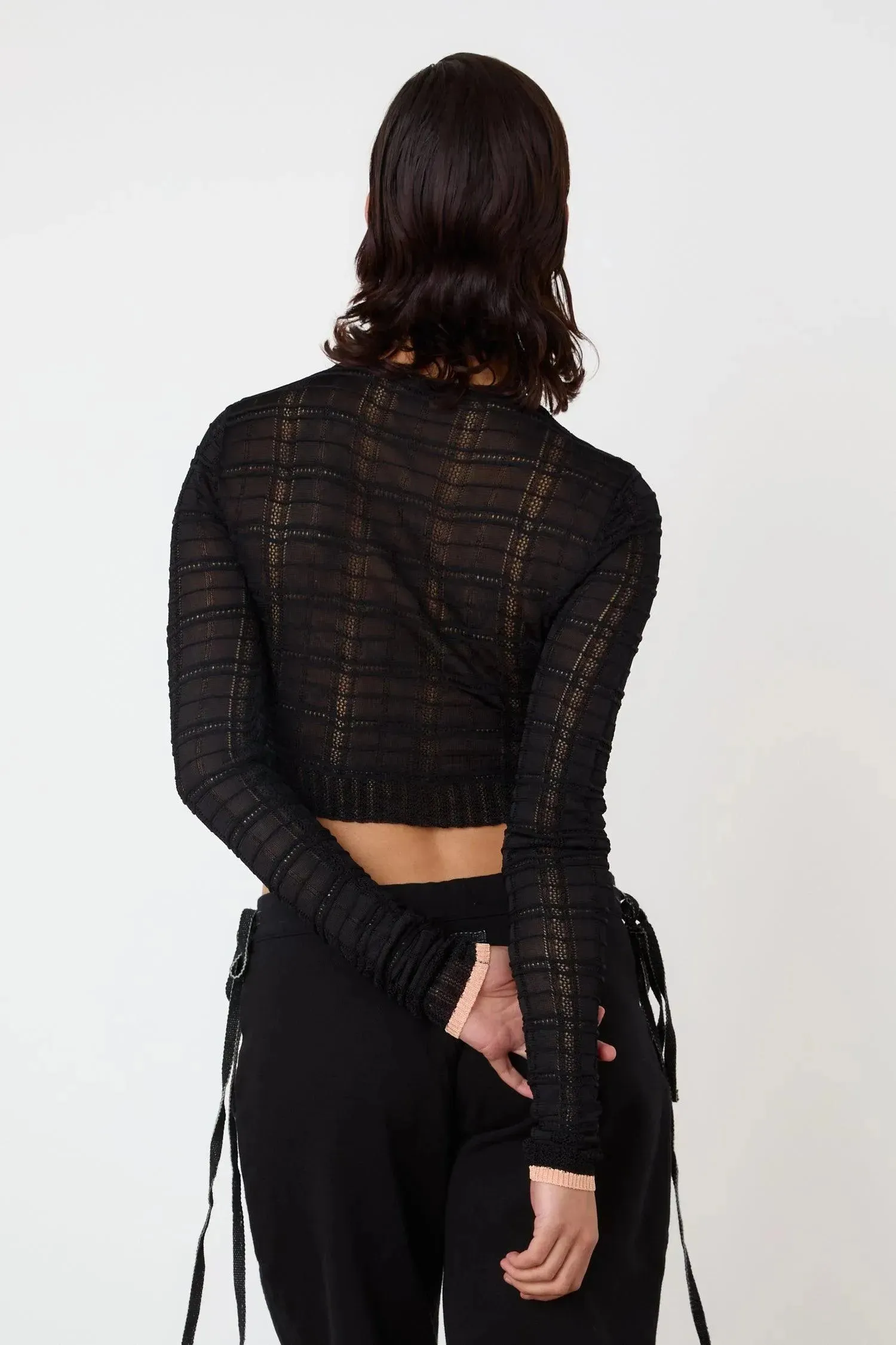 The Agnes Cropped Cardigan, Earth