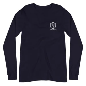 Unisex Embroidered Long Sleeve Tee