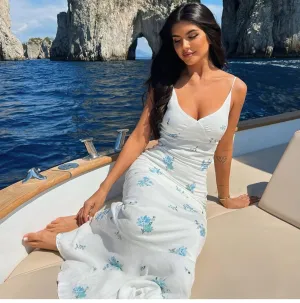 Vvsha Katia Floral Maxi Dress