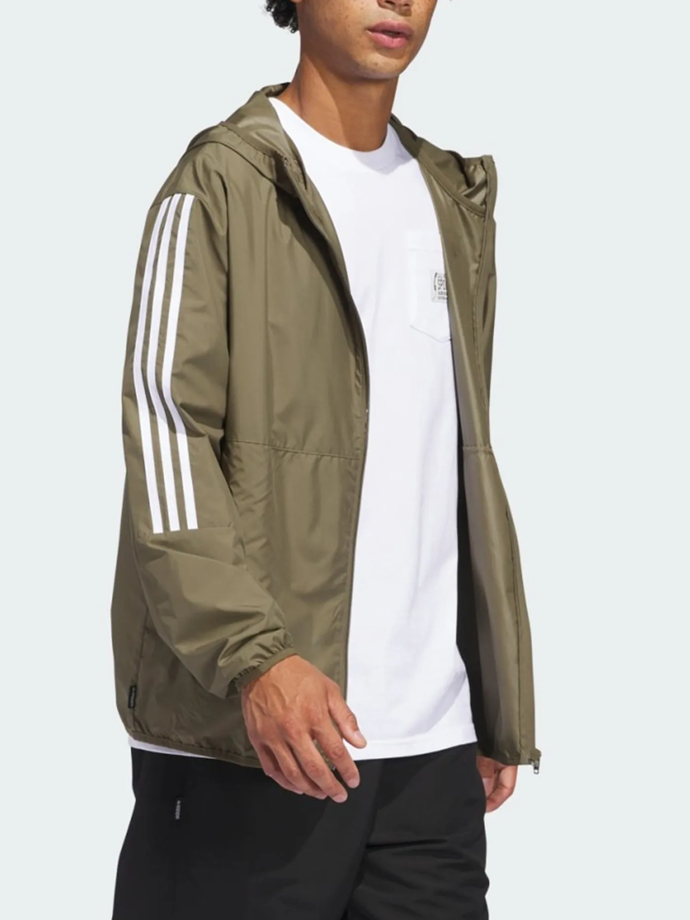 Windbreaker Olive Strata/White Jacket