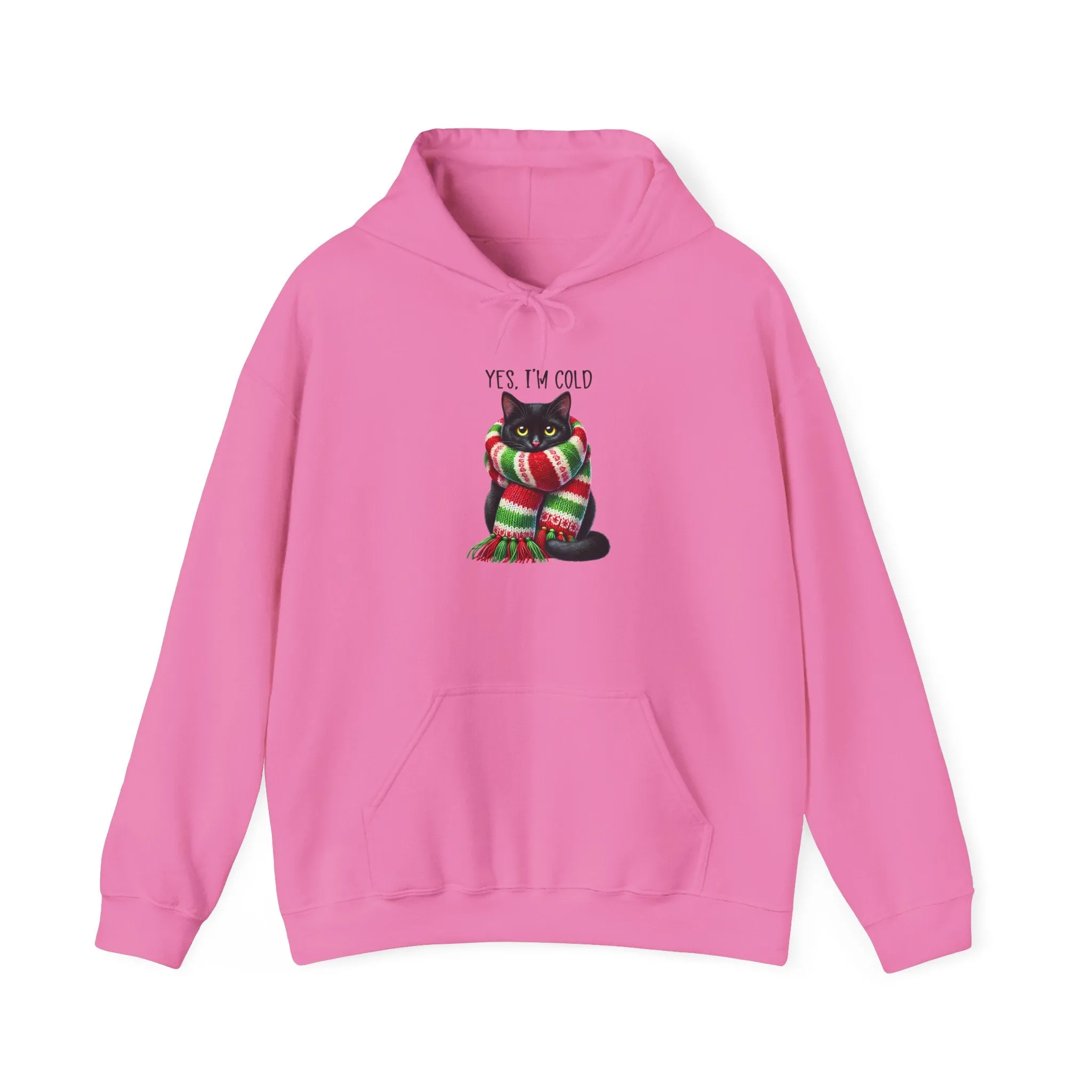 Yes, I'm cold - Heavy Hooded Sweatshirt
