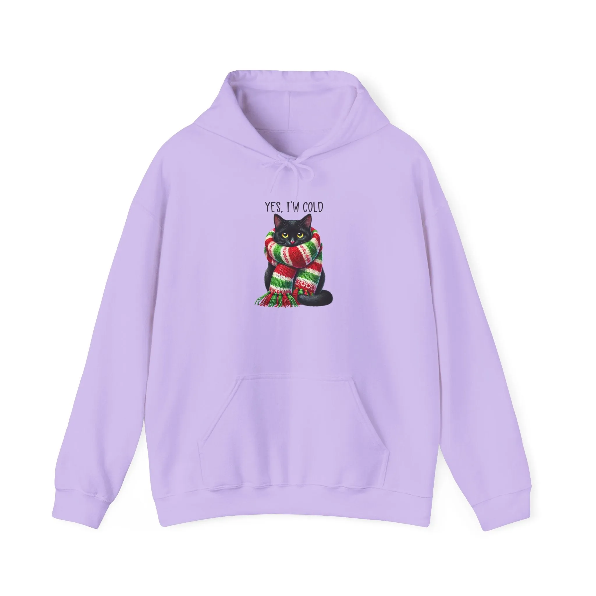 Yes, I'm cold - Heavy Hooded Sweatshirt
