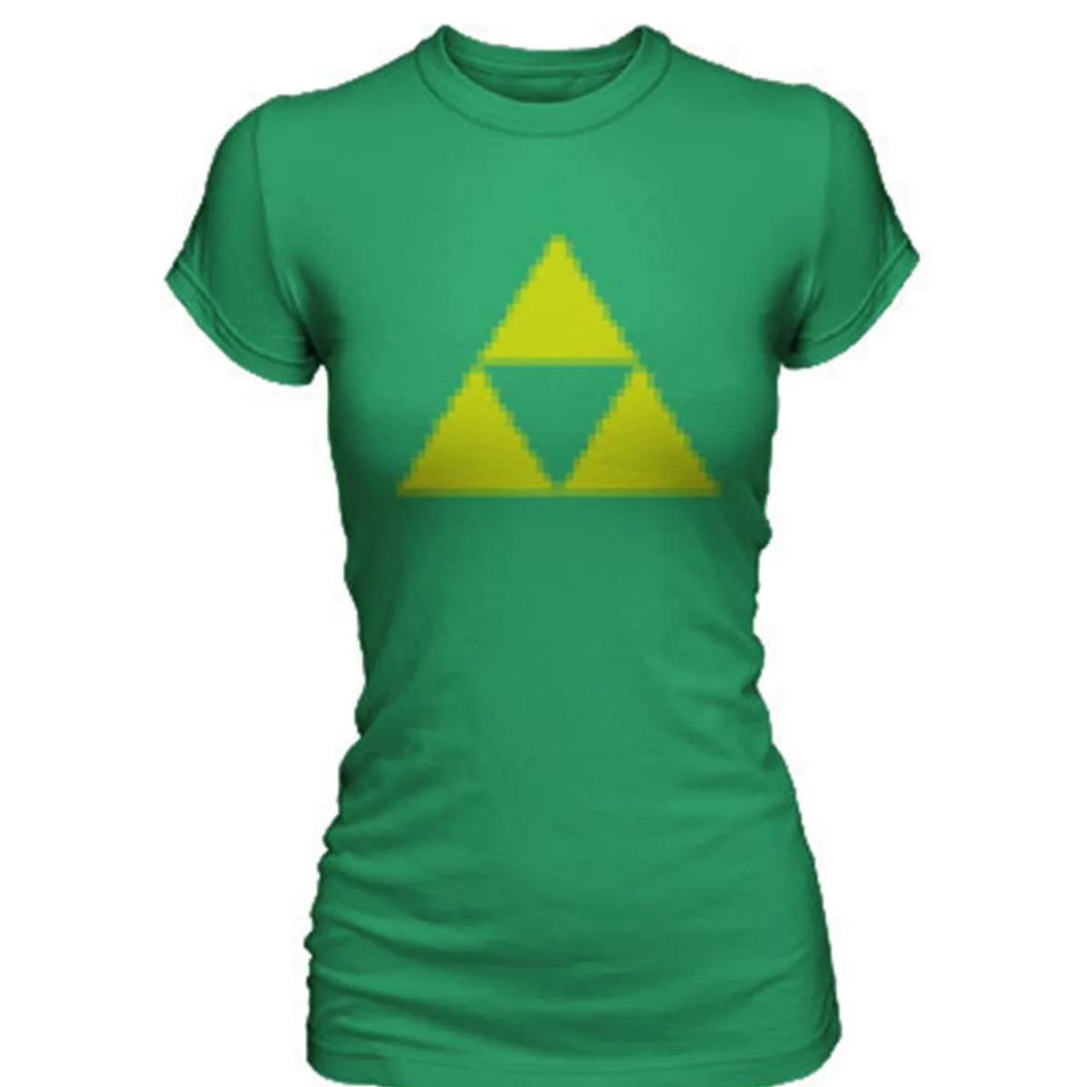 Zelda Power Wisdom Courage Symbol Women's Premium Tee Shirt